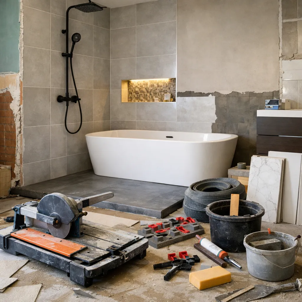 Rénovation de salle de bain à Paris - Perez Carlos